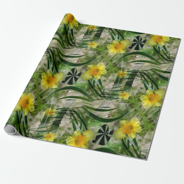 Spring Gardening.. Wrapping Paper (Unrolled)