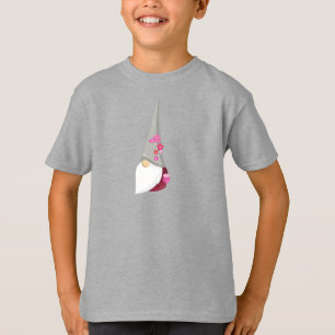 Spring Gnome, Cute Gnome, Garden Gnome, Flowers T-Shirt