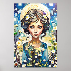 Spring Goddess Poster