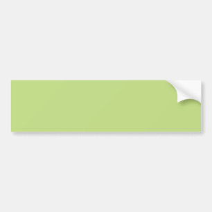 Spring Green Colour Ready to Customise Bumper Sticker