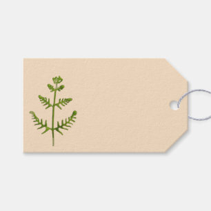 spring green gift tags
