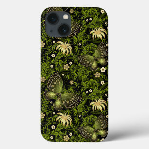 Spring Green-gold Pattern iPhone 13 Case