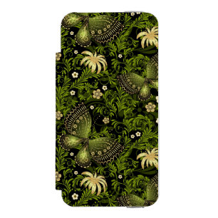 Spring Green-gold Pattern Incipio Watson™ iPhone 5 Wallet Case