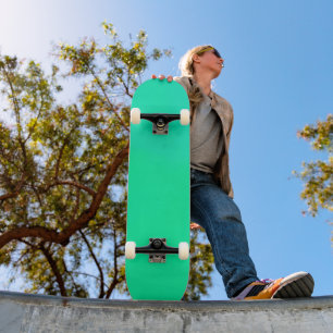 Spring Green Gradient Skateboard