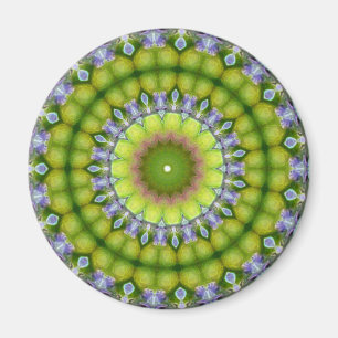 Spring Green Kaleidescope Magnet