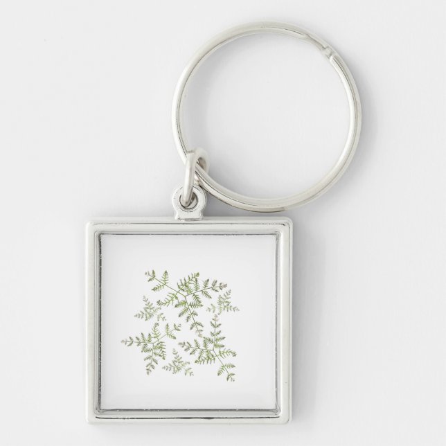 spring green  key ring (Front)