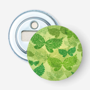 Spring Green Pattern Bottle Opener