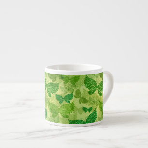 Spring Green Pattern Espresso Cup