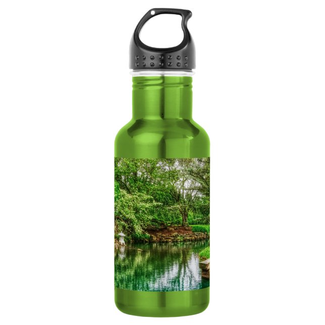 Spring Green Reflections 532 Ml Water Bottle (Front)