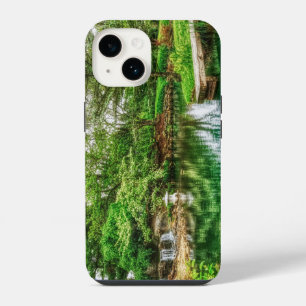 Spring Green Reflections iPhone 14 Case
