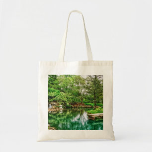 Spring Green Reflections Tote Bag