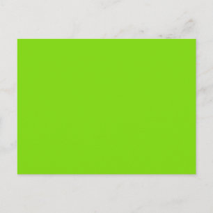 SPRING GREEN (solid colour) ~ Postcard