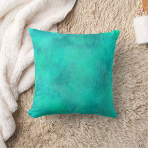 Spring Green Watercolor Cushion