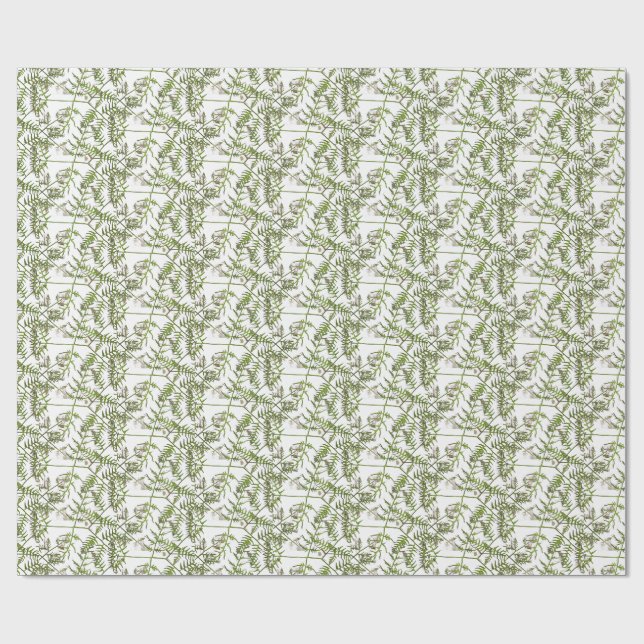 spring green  wrapping paper (Flat)