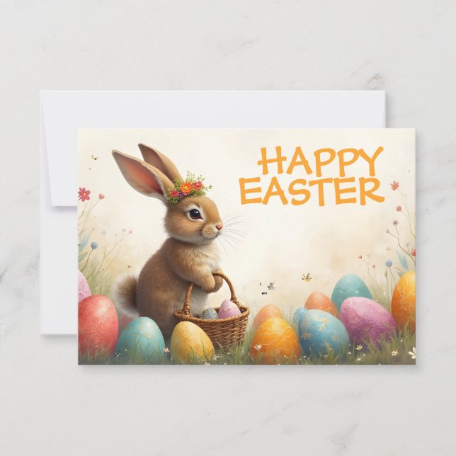 Spring Greetings from the Easter Bunny (Front)