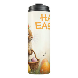 Spring Greetings from the Easter Bunny Thermal Tumbler