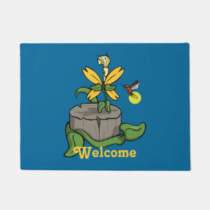 Spring Greets Summer Doormat