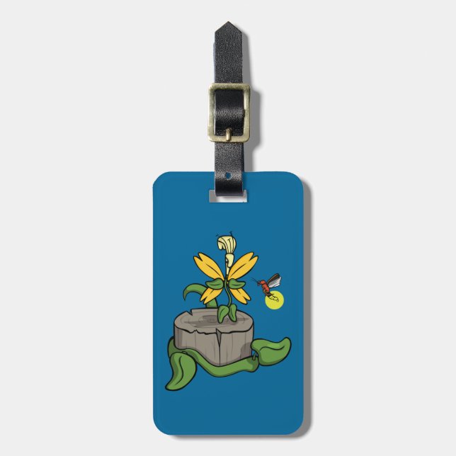 Spring Greets Summer Luggage Tag (Front Vertical)