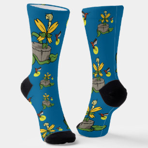 Spring Greets Summer Socks
