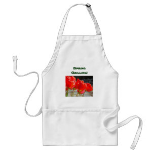 Spring Grilling aprons BBQ Barbeque Grill Master