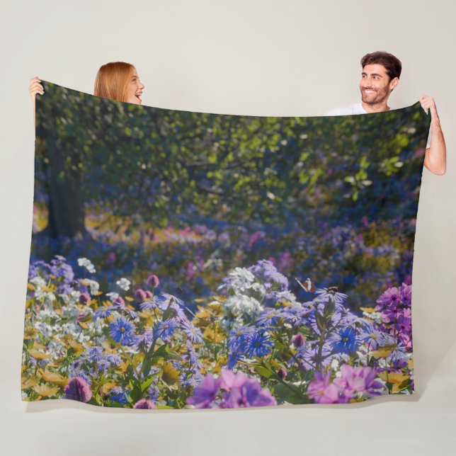 Spring Harvest Fleece Blanket (In Situ)