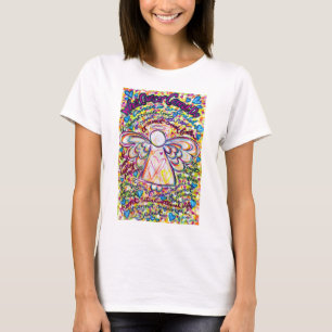 Spring Hearts Cancer Cannot Do Angel T-shirt