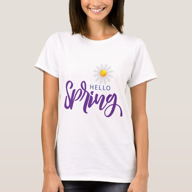 spring hello salvation spring T-Shirt (Front)