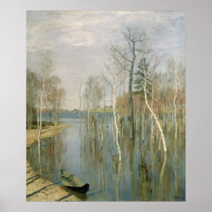 Spring, High Water, 1897 Poster