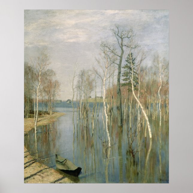 Spring, High Water, 1897 Poster (Front)