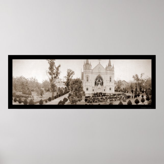 Spring Hill College Photo 1918 Poster (Front)