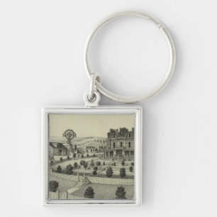 Spring Hill Farm, Chase County, Kansas Key Ring