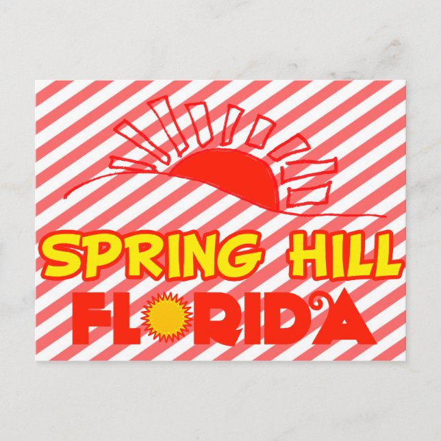 Spring Hill, Florida Postcard (Front)