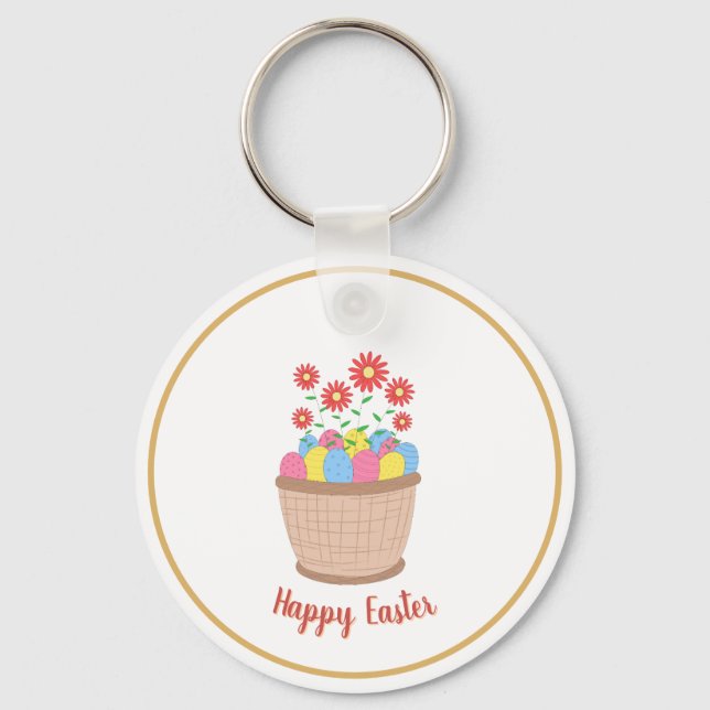 Spring Holiday Keeper Symbolic Gift Idea Key Ring (Front)