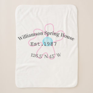 Spring house coordinates latitude longitude name d sherpa blanket