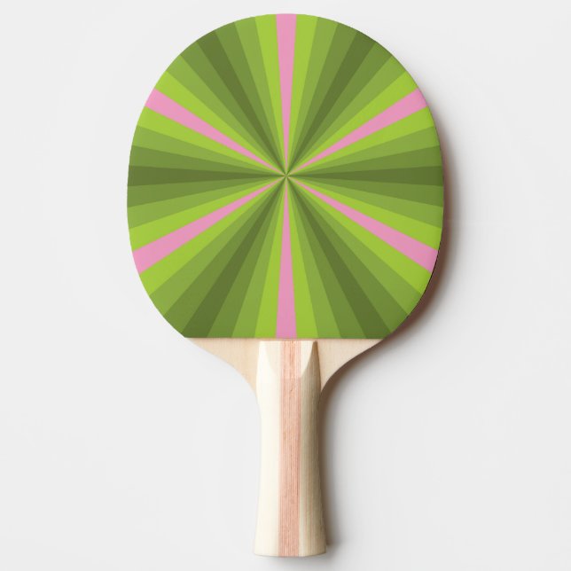 Spring Illusion Ping Pong Paddle (Front)
