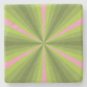 Spring Illusion Stone Coaster