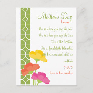 Spring In Bloom Invitation