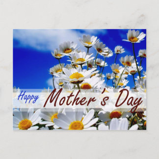 Spring IN blue sky for MOM Postcard