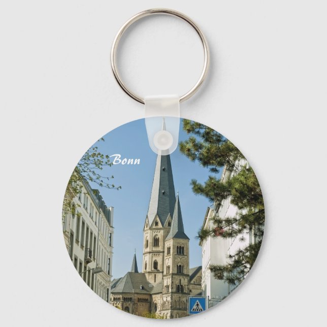 Spring in Bonn Key Ring (Front)