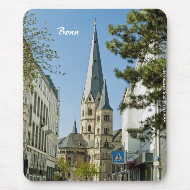 Spring in Bonn Mouse Mat (Front)