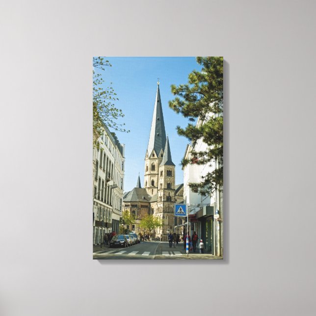 Spring in Bonn Wrapped Canvas (Front)