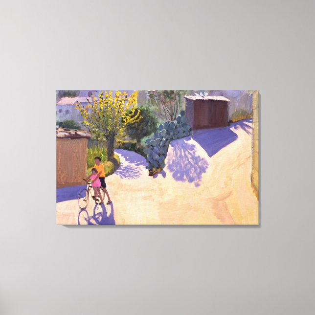 Spring in Cyprus 1996 Canvas Print (Front)