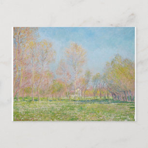 Spring in Giverny by Claude Monet Postcard