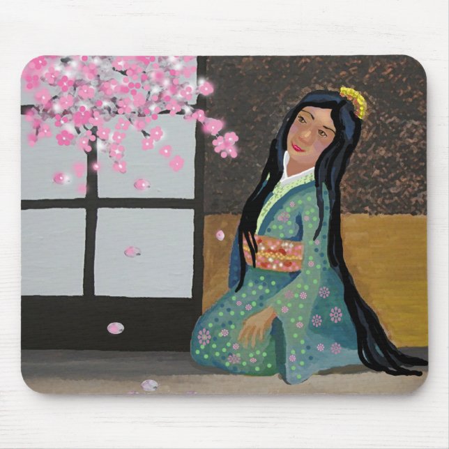 Spring in Japan Mouse Mat (Front)