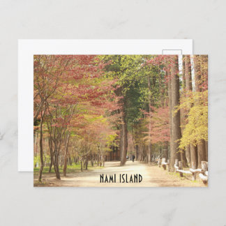 Spring in Nami Island Postcard