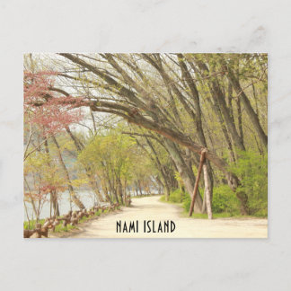 Spring in Nami Island Postcard