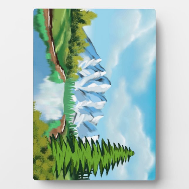 Spring in nature art plaque (Front)