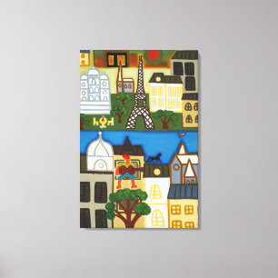 Spring in Paris 2006 Canvas Print