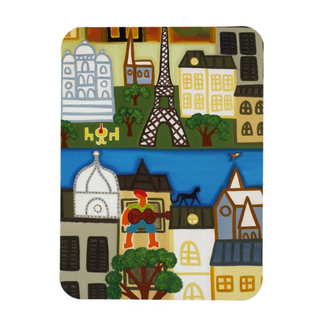 Spring in Paris 2006 Magnet (Vertical)