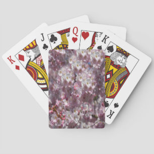 Spring in Pink Playing Cards